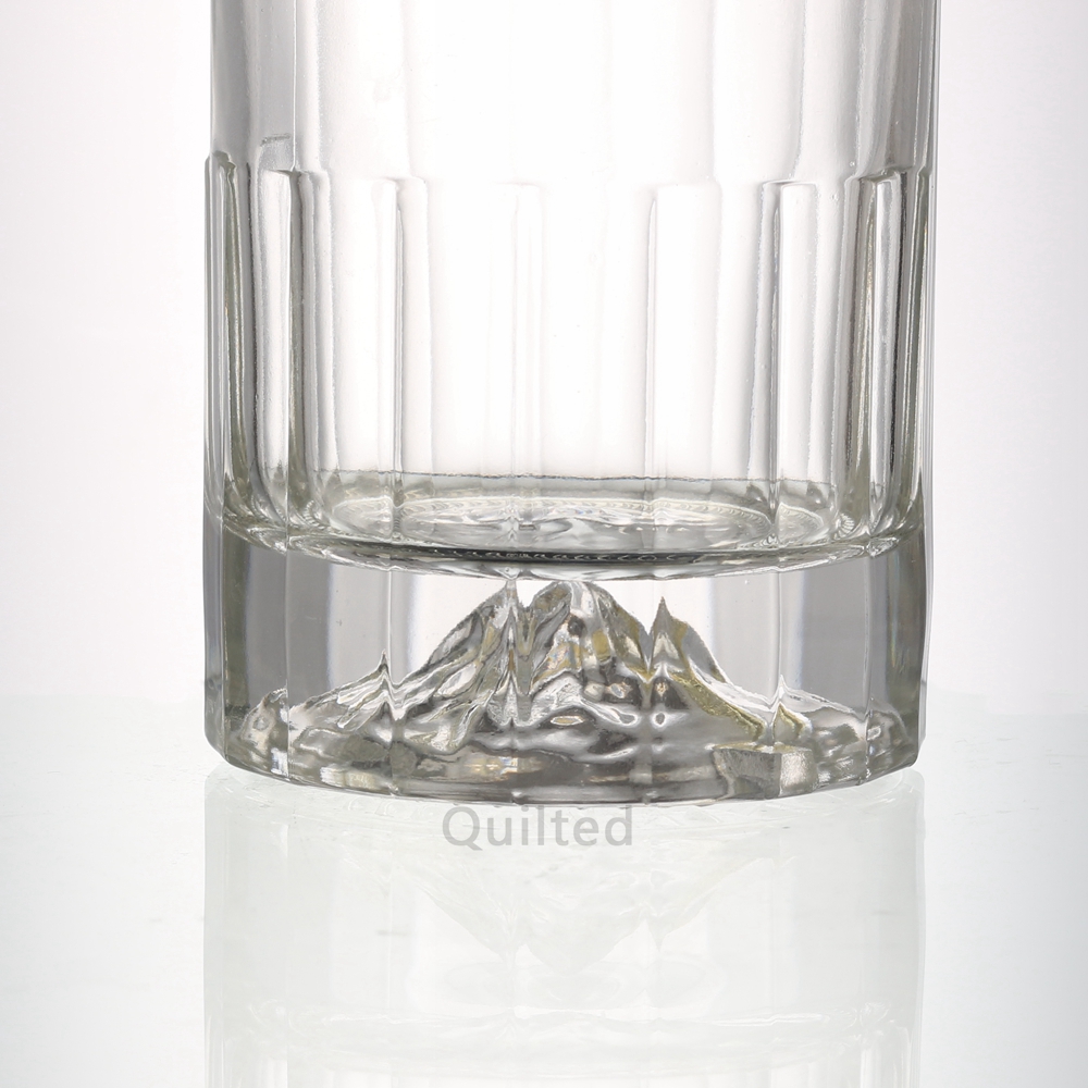 Wholesale 500 ml colorful clear glass liquor bottle with cover  Manufacturer, Supplier