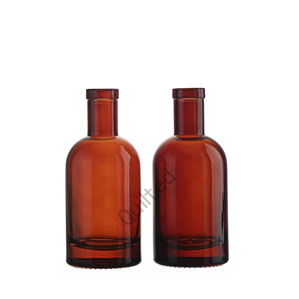 Wholesale 500 ml amber liquor glass bottle with cover  Manufacturers, Suppliers