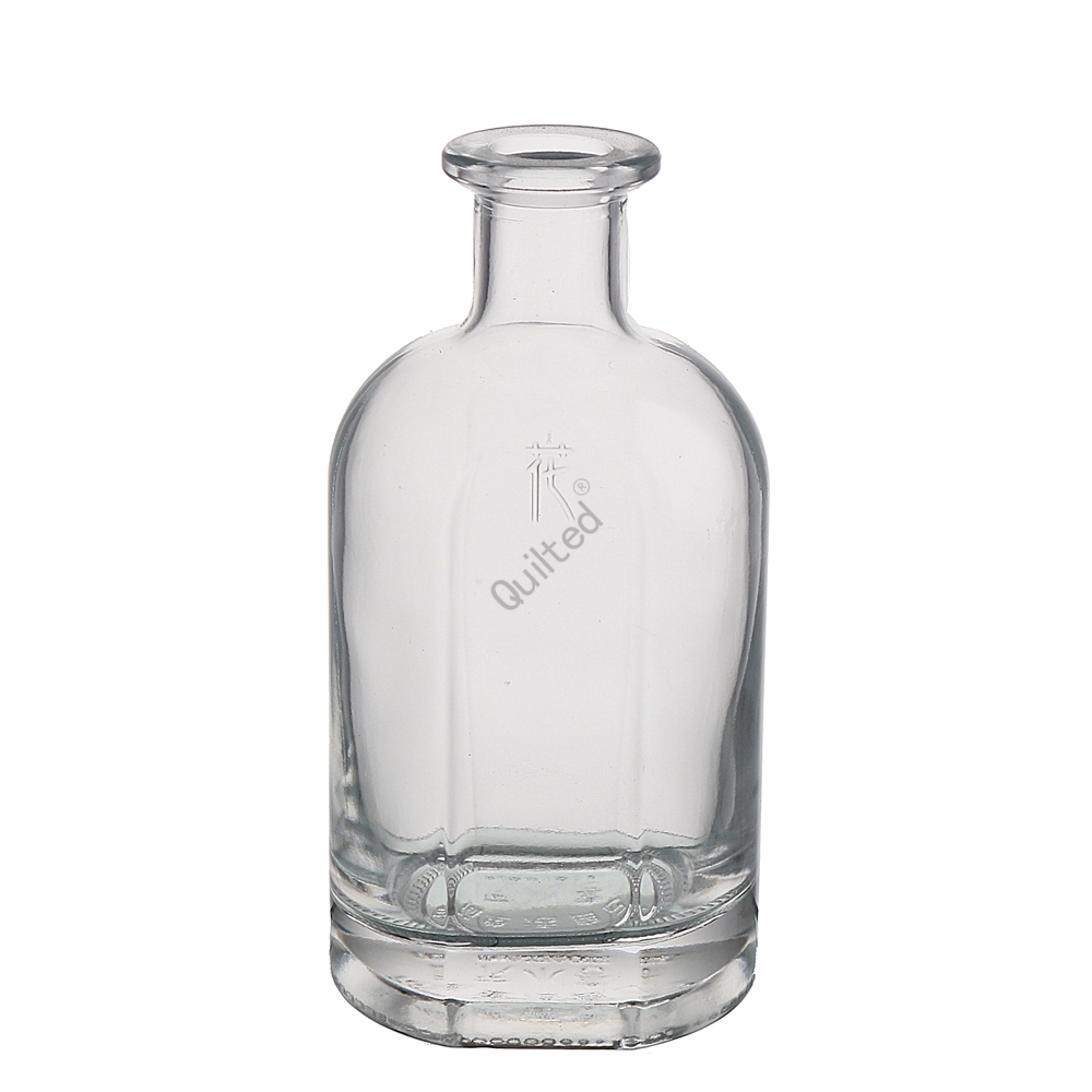 China Design clear 250 ml liquor glass vodka bottle Manufacturers, Suppliers