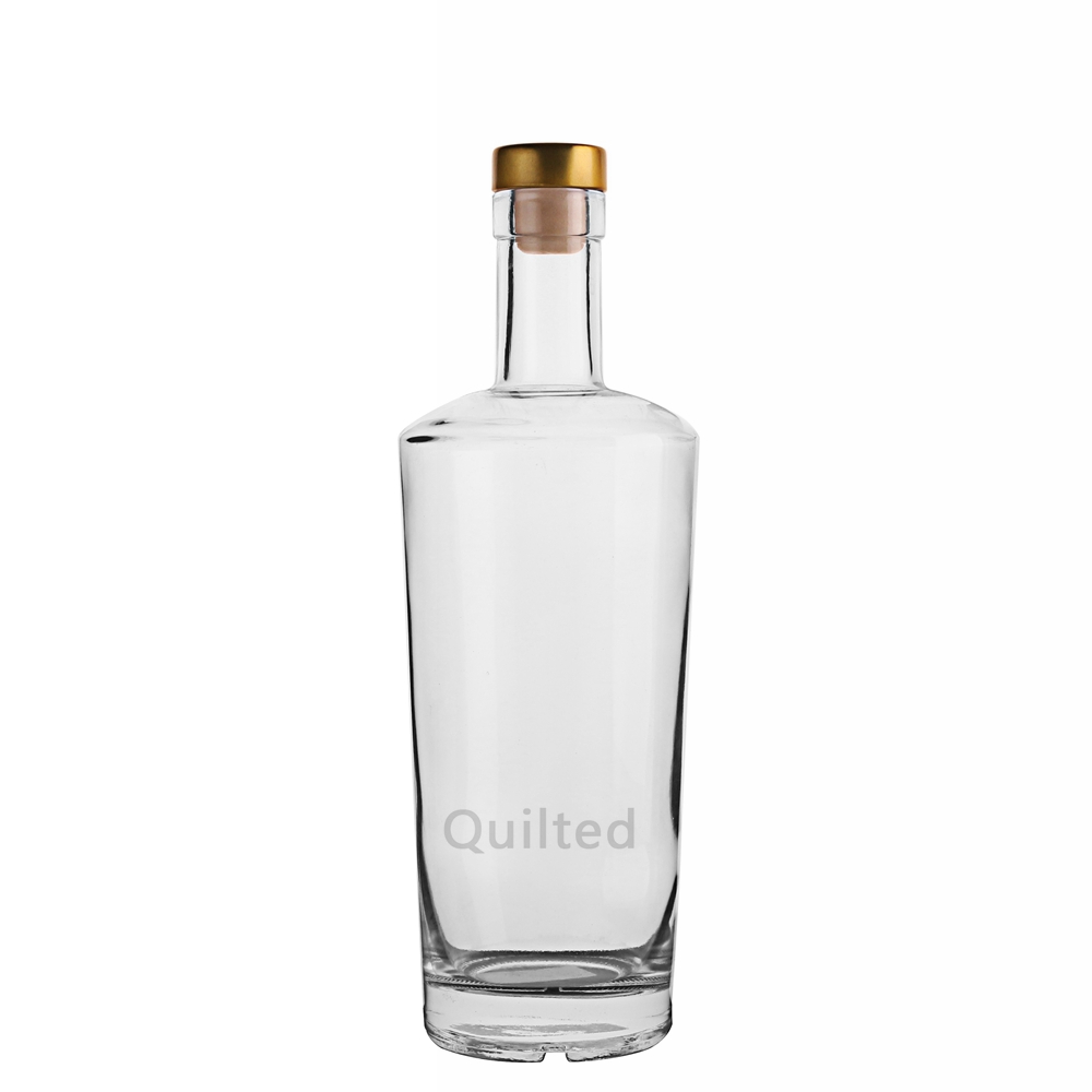 China 700 ml round shape liquor glass vodka bottle  Manufacturer, Supplier