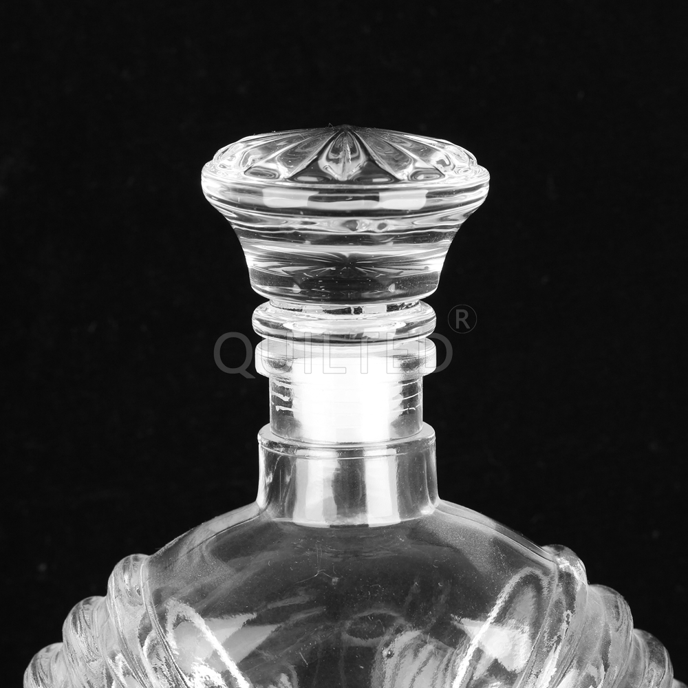 Wholesale 700 ml flat clear liquor glass brandy bottle  Manufacturer, Suppliers
