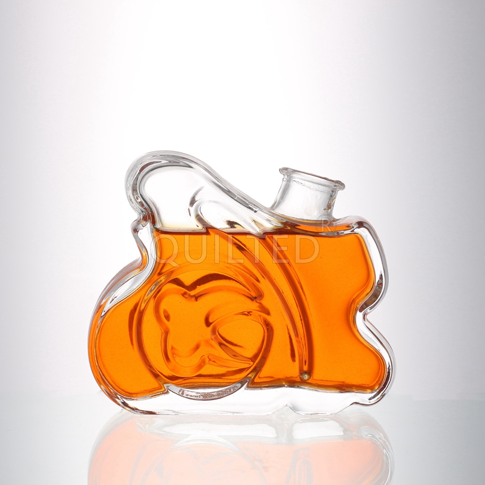 Wholesale 200 ml Rabbit shape liquor glass gin bottle  Manufacturer, Supplier