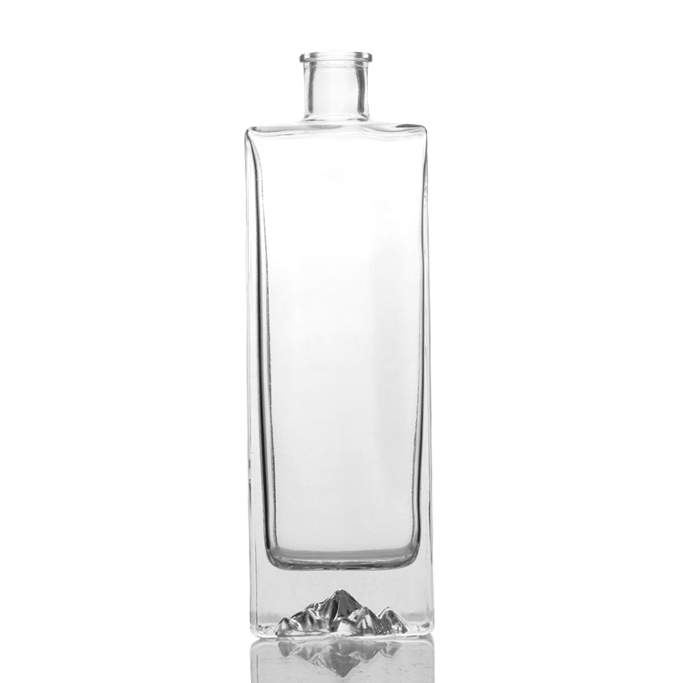 Wholesale 250ml ice berg shape  liquor glass bottles  Manufacturer, Suppliers