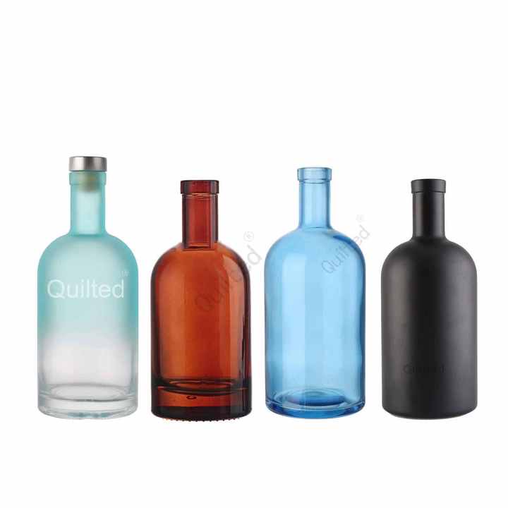 China 750 ml Clear Glass Nocturne Nordic Liquor Bottle 21.5mm Cork Top Finish Supplier, Suppliers