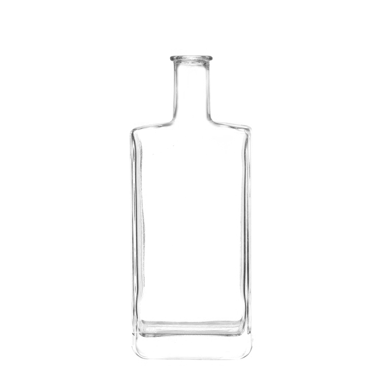 Wholesale 500ml Clear Flat Square Whisky Glass Bottles Manufacturers, Suppliers