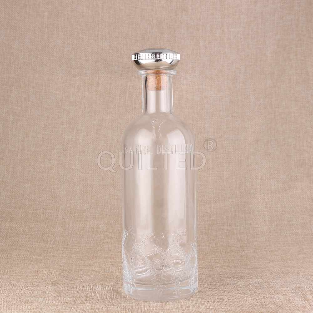 Glass Liquor Bottle