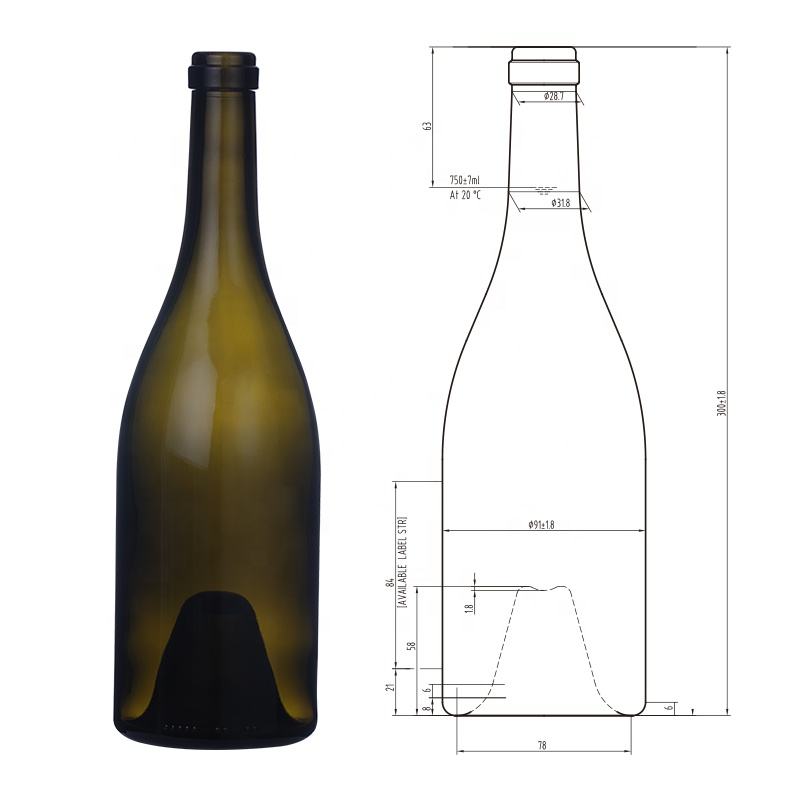 China 750ml 890g syrahs glass wine bottle Manufacturer, Manufacturers