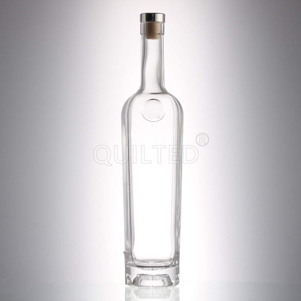 China Good price 350 ml clear liquor glass whisky bottle  Manufacturer, Supplier