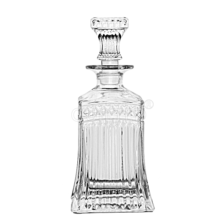 Wholesale 500 ml square shape liquor glass whisky bottle  Manufacturers, Supplier