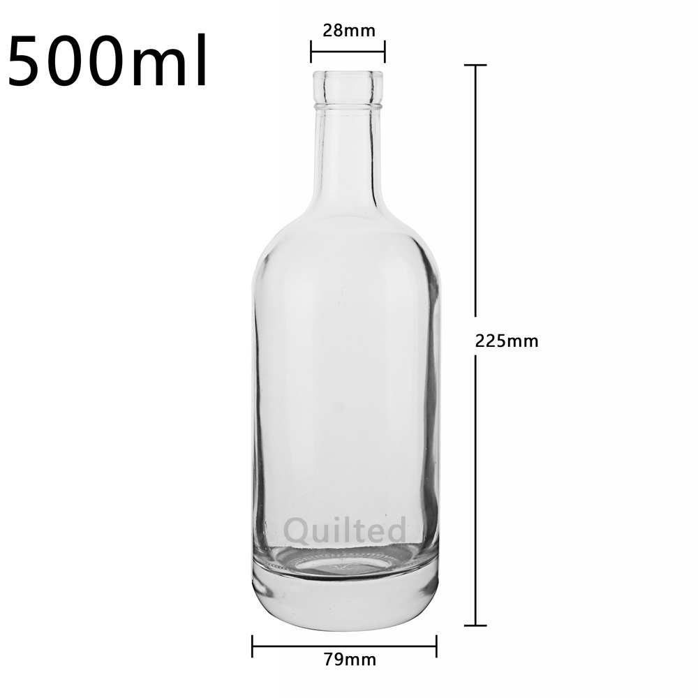 Liquor Glass Bottle