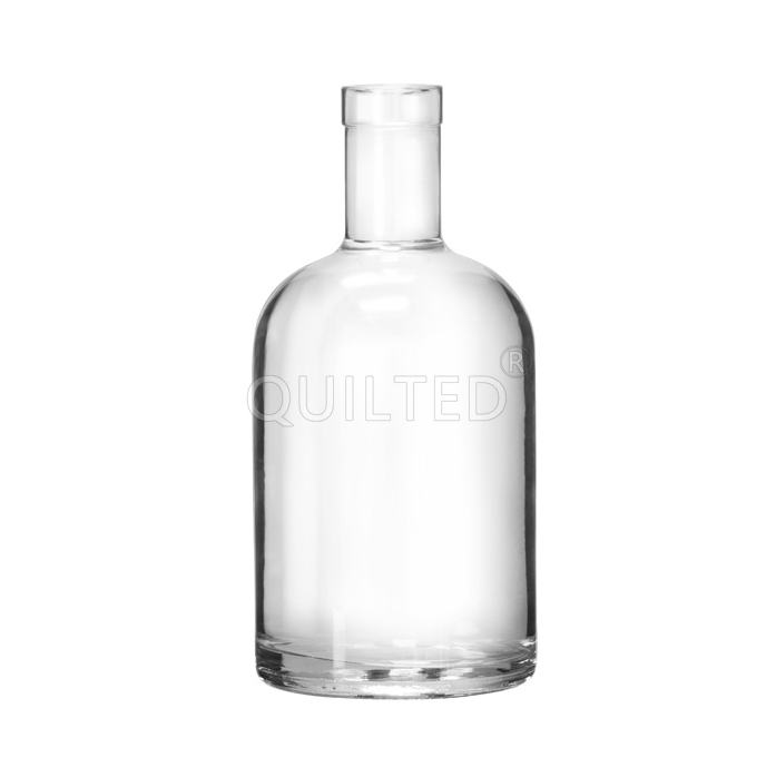 China 700ml NOCTURNE Round Spirit Glass Gin Bottle Manufacturer, Supplier