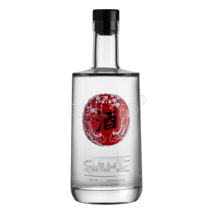 Wholesale Cheap price 500 ml liquot glass vodka bottle with cork Supplier, Suppliers
