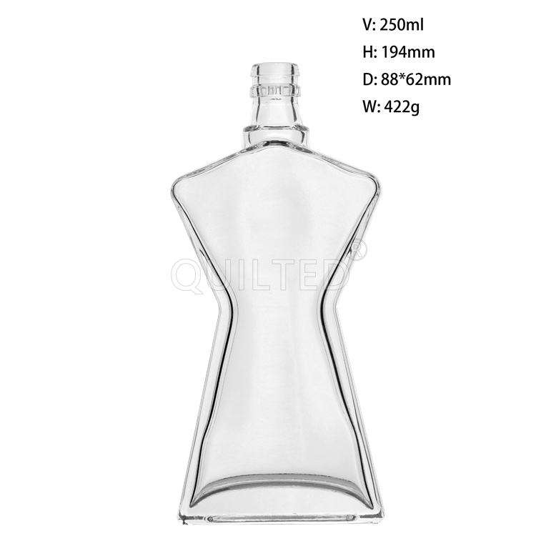 Star shaped wine bottle