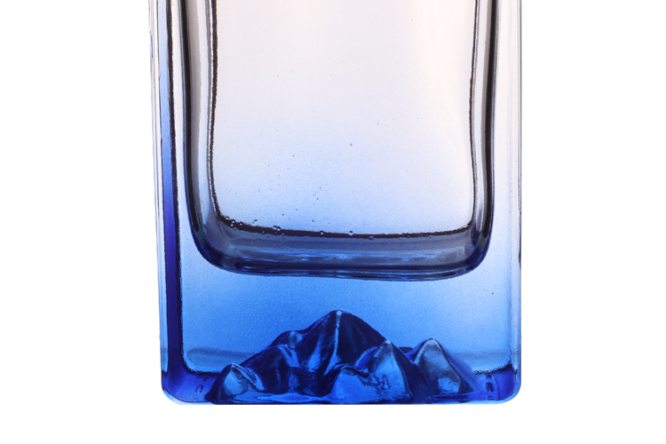 Wholesale 500ml Blue Colored Liquor Glass Bottles Manufacturers, Supplier