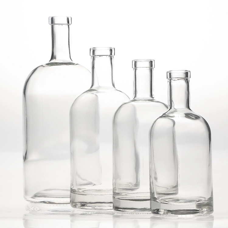 China 50ml 100ml 200ml 375ml 500ml 750ml 1000ml Clear Nocturne Liquor Glass Bottles  Manufacturers, Suppliers