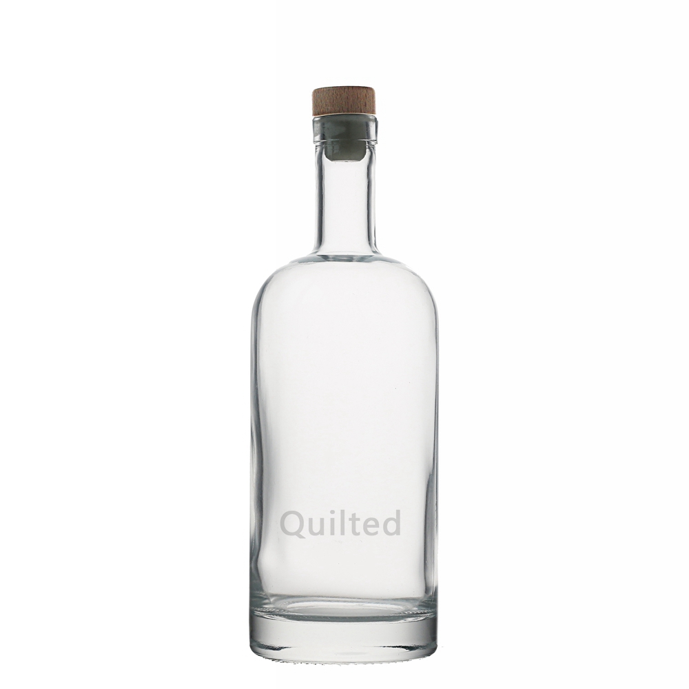 China 700 ml round shape liquor glass vodka bottle  Manufacturer, Supplier