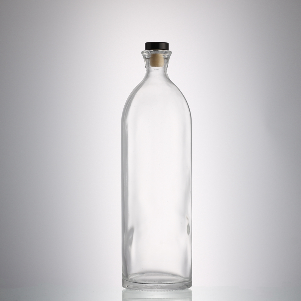 1000ml Clear Glass Bourgogne Marquise Wine Bottle