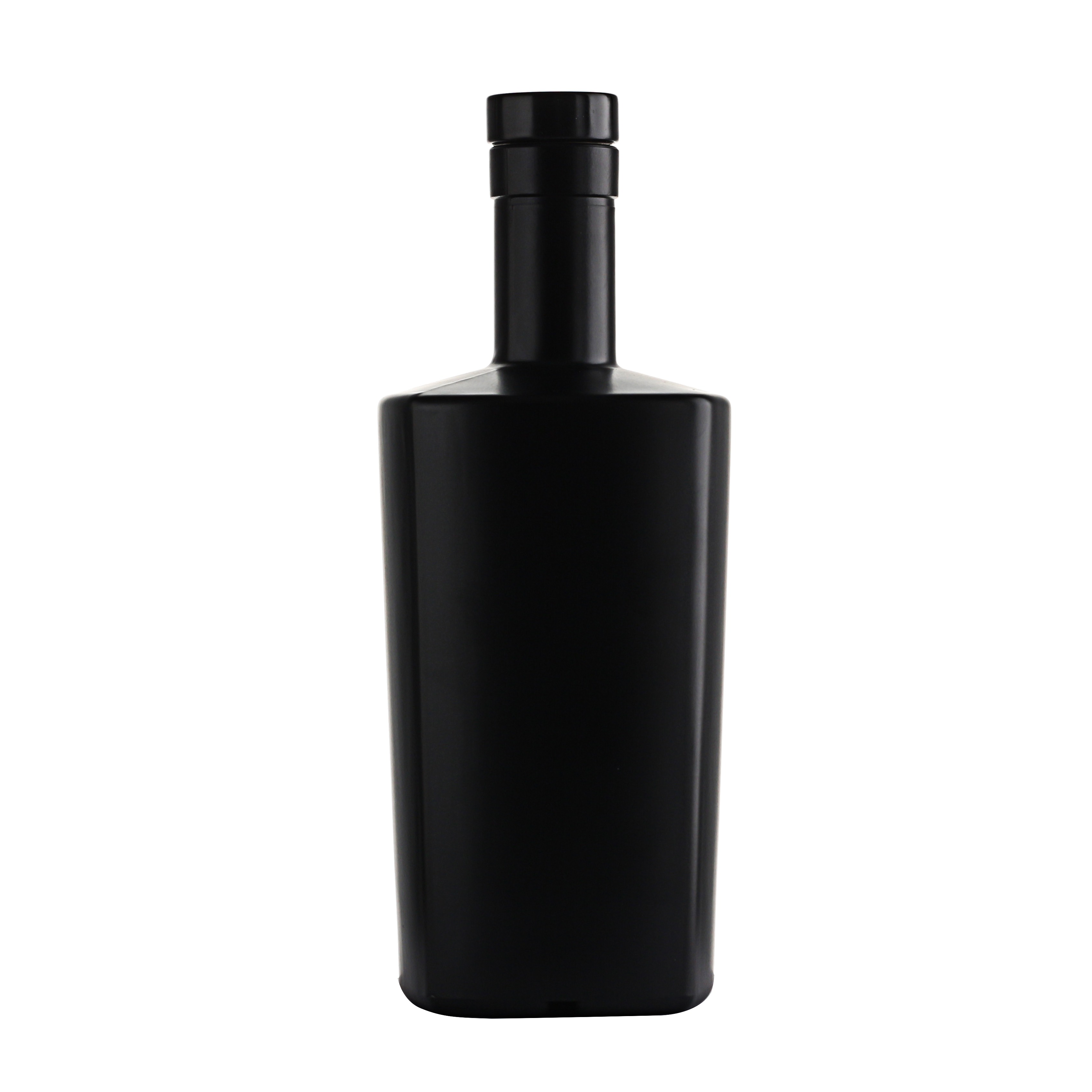 Wholesale 750 ml matte black liquor wine glass bottle  Supplier, Suppliers