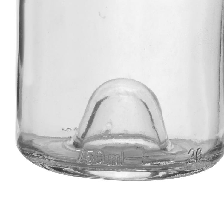 Wholesale 750ml Clear Glass Bourgogne Marquise Wine Bottles Manufacturer, Supplier