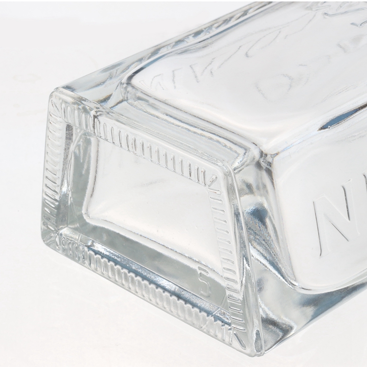 China 700ml fancy clear trapezoidal shape alcohol bottles Supplier, Suppliers