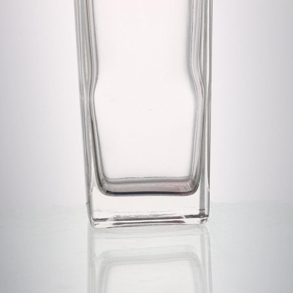 Wholesale Empty 700 ml flat square glass liquor bottle  Manufacturer, Manufacturers