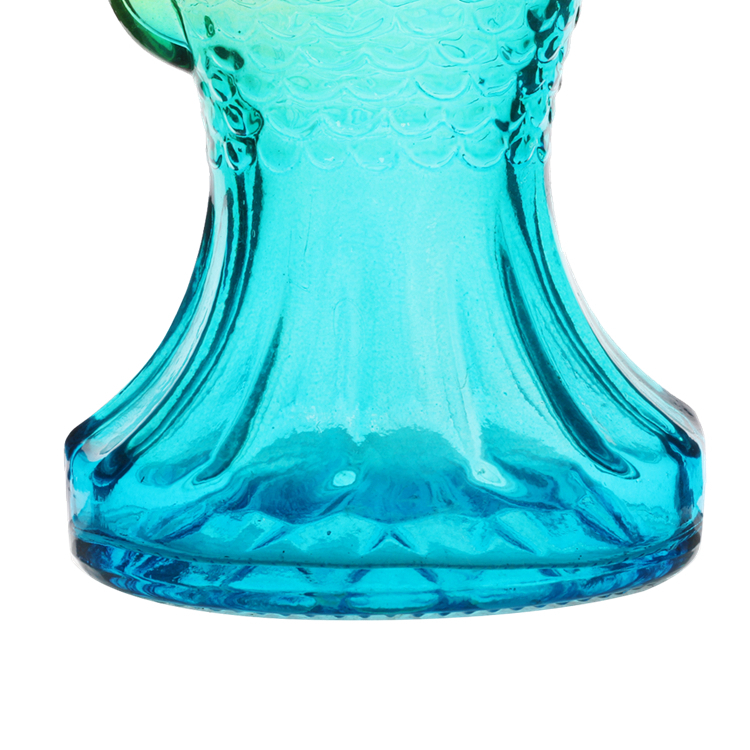 China Fashion fish shape liquor glass bottle with cork   Manufacturers, Supplier