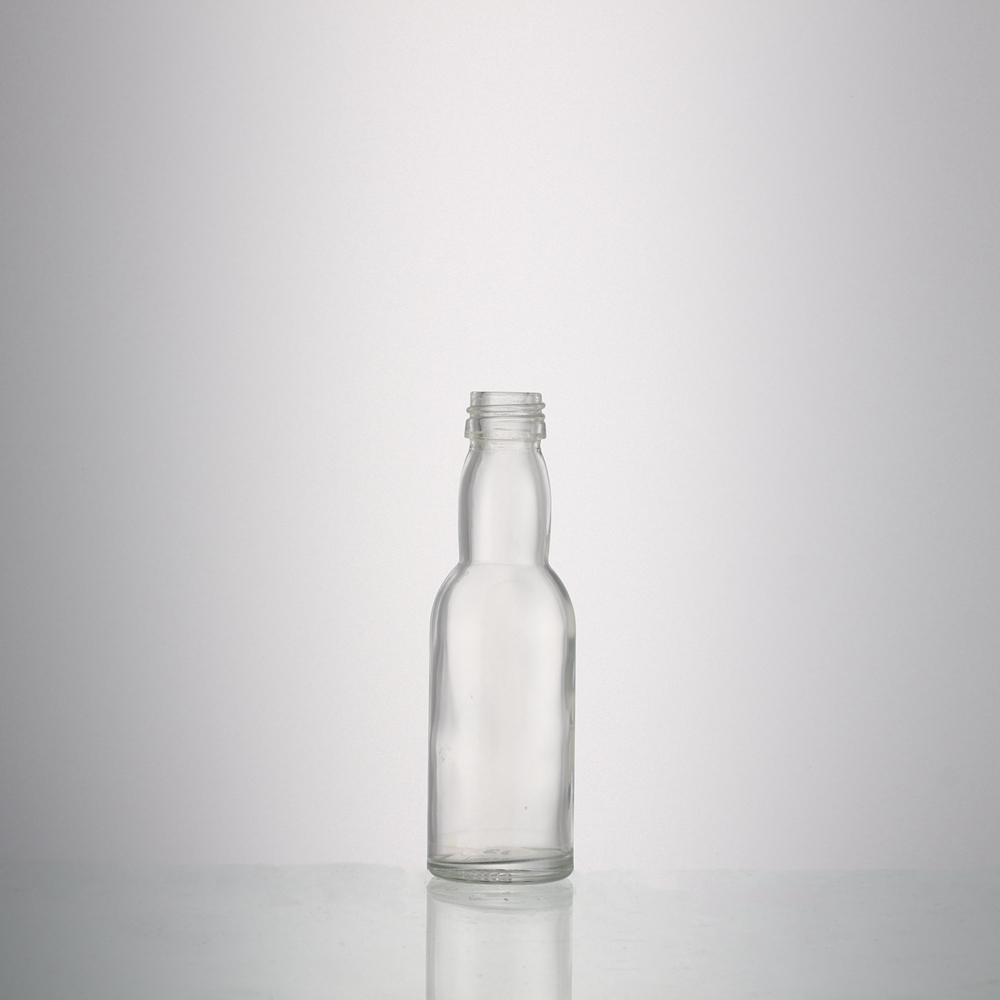 Wholesale Mini size liquor 50 ml glass vodka bottle with screw  Manufacturers, Supplier