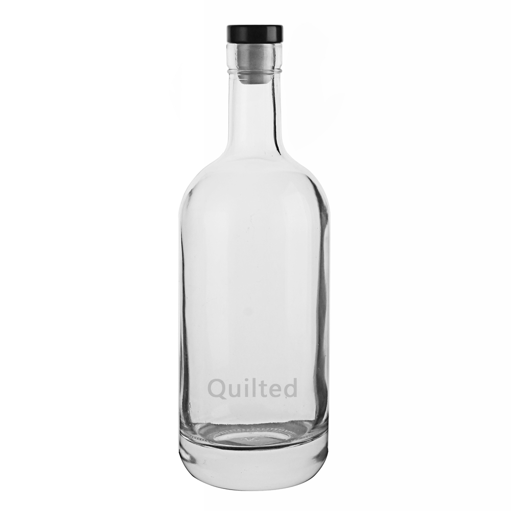 China Custom 500 ml liquor glass bottle with stopper  Manufacturer, Supplier