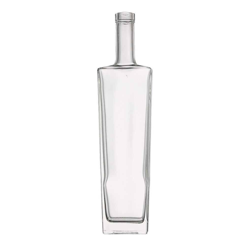 Wholesale Empty 700 ml flat square glass liquor bottle  Manufacturer, Manufacturers
