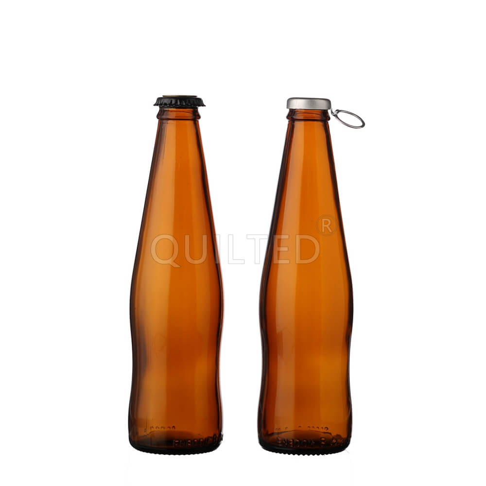 Wholesale Amber 250ml Beer Bottle with Crown Cap Manufacturers, Supplier
