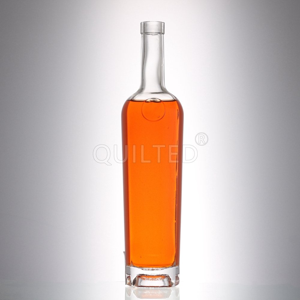 China Good price 350 ml clear liquor glass whisky bottle  Manufacturer, Supplier