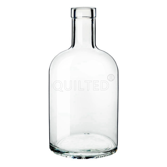 China 700ml NOCTURNE Round Spirit Glass Gin Bottle Manufacturer, Supplier