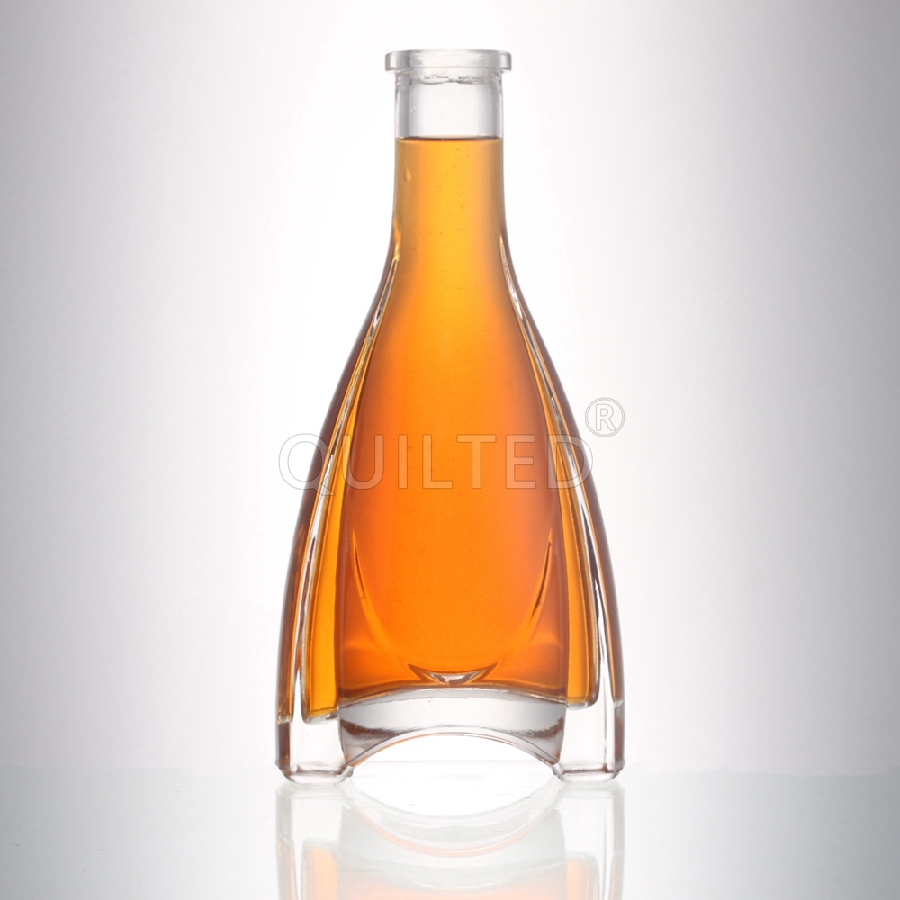 China Small 250 ml special shape liquor glass gin bottle  Manufacturer, Supplier
