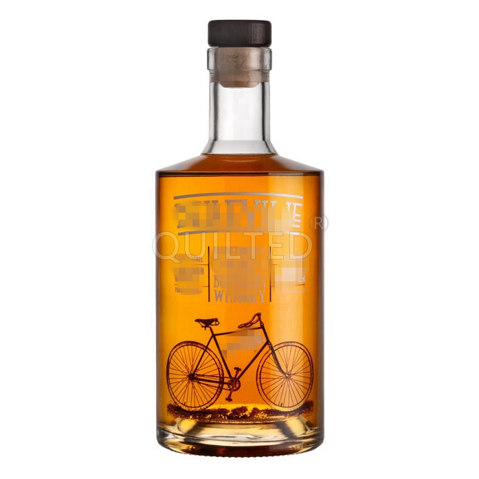 China 700 ml flint glass clear liuqor glass vodka bottle  Manufacturer, Suppliers