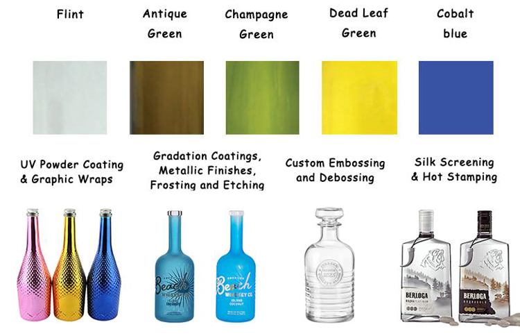 China 750ml BORD REGINE Spirit Glass Vodka Bottle Manufacturer, Suppliers
