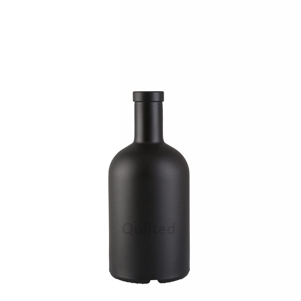 China 375 ml black color liquor wine glass bottle  Supplier, Suppliers