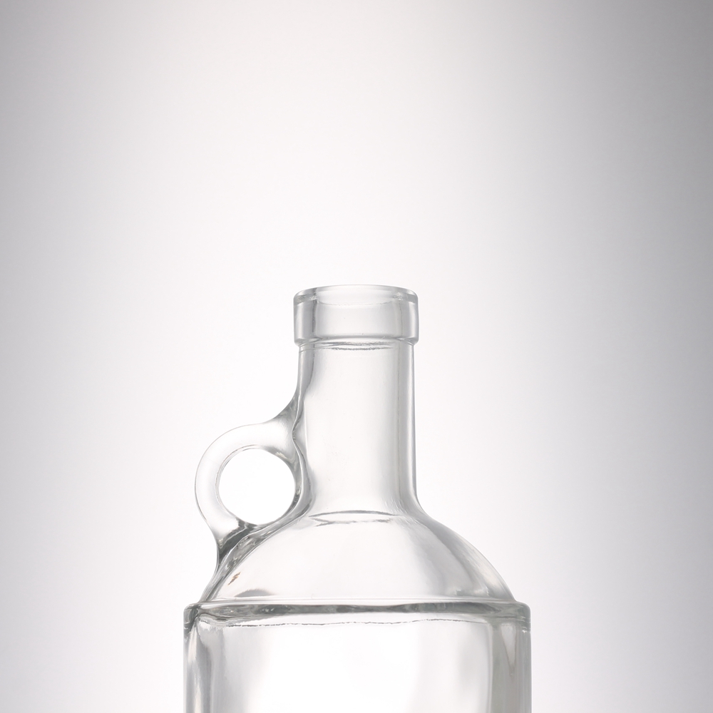 Wholesale 750 ml liquor glass bottle with handle Manufacturer, Supplier