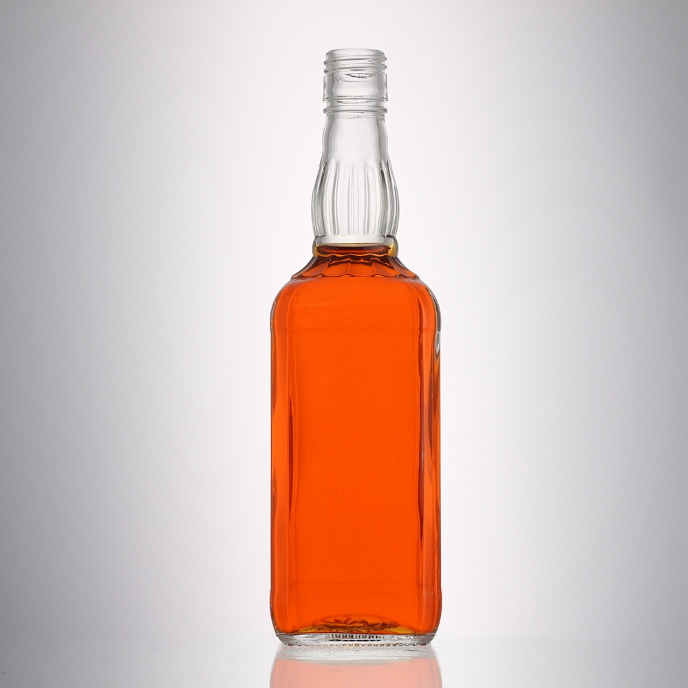 Wholesale 700 ml square shape glass liquor bottle  Manufacturer, Supplier