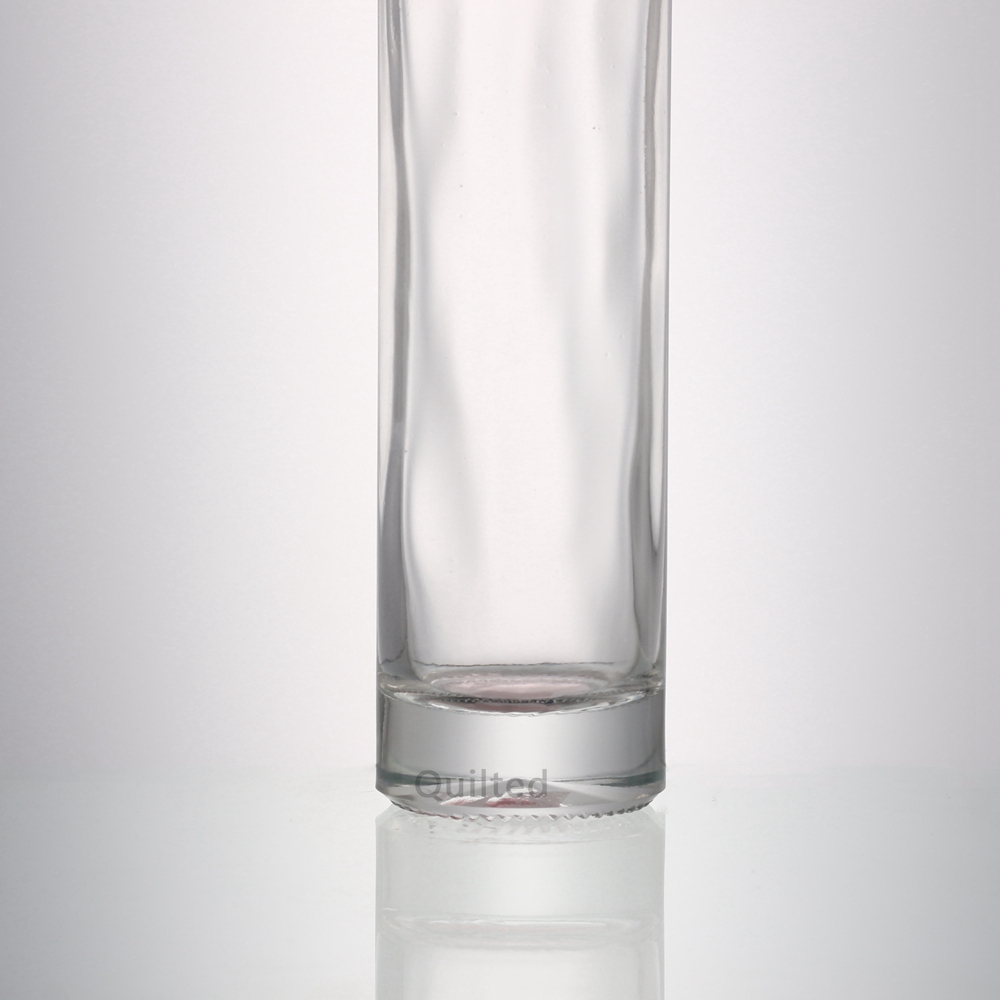 China 350 ml clear liquor glass vodka bottle with screw Manufacturer, Manufacturers