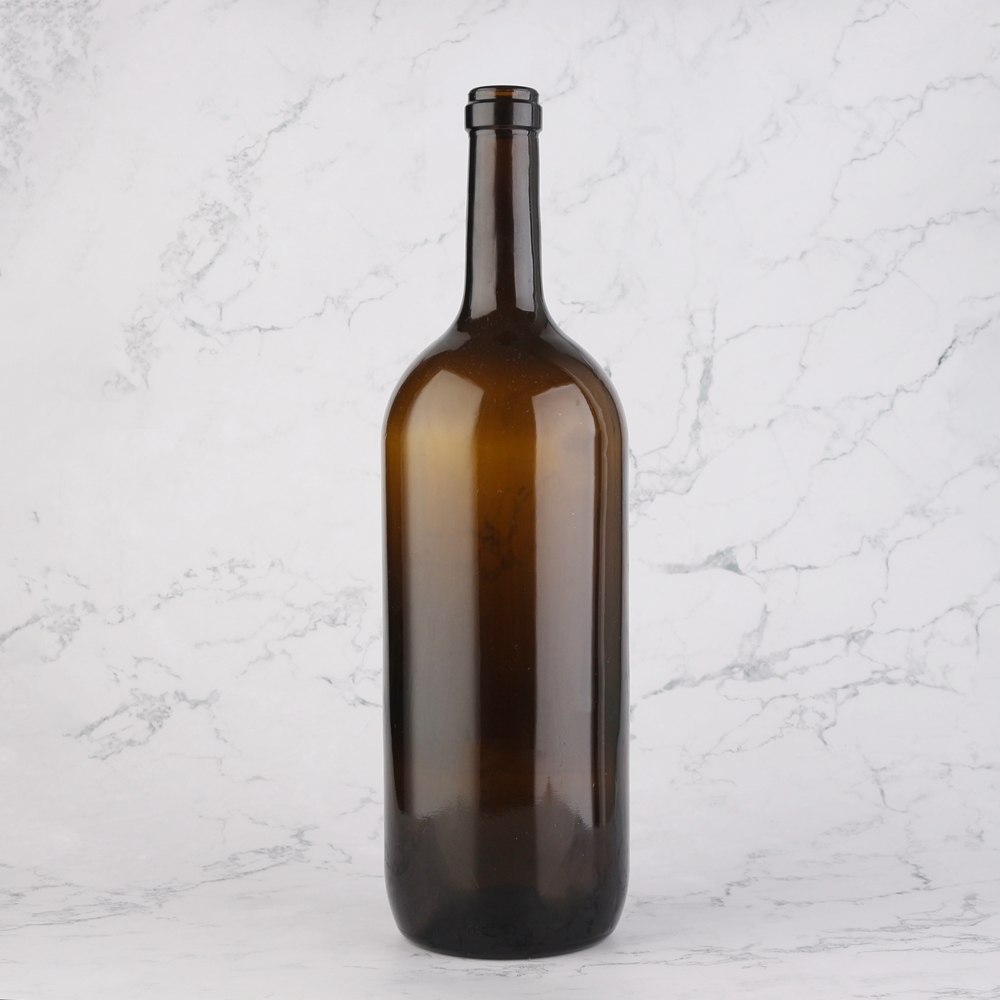 Wholesale Bulk 1500 ml red wine glass bottle with cork Manufacturers, Suppliers