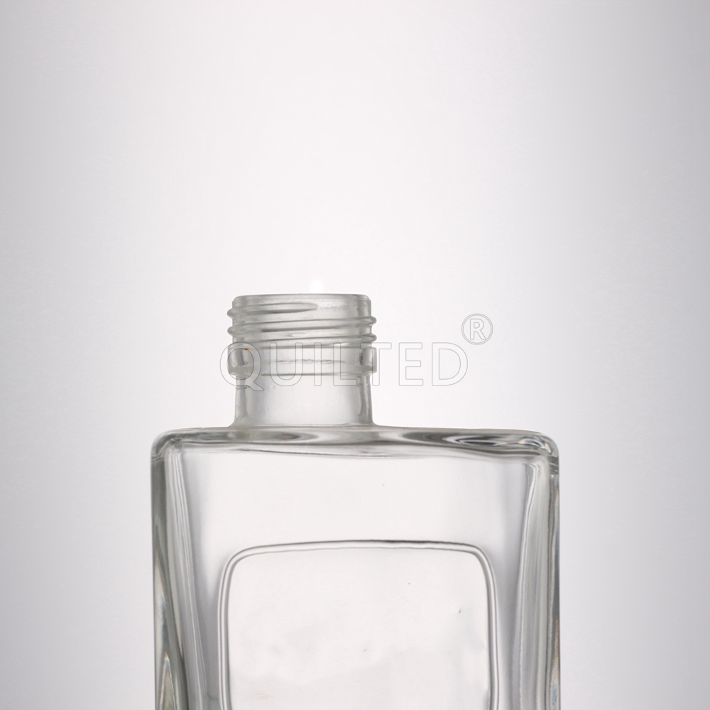 Wholesale 250 ml square shape liquor glass vodka bottle  Manufacturers, Supplier
