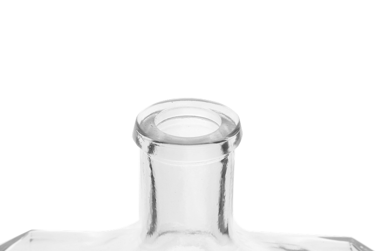 China Custom 700ml Clear Flat Square Whisky Liquor Glass Bottle Manufacturer, Manufacturers