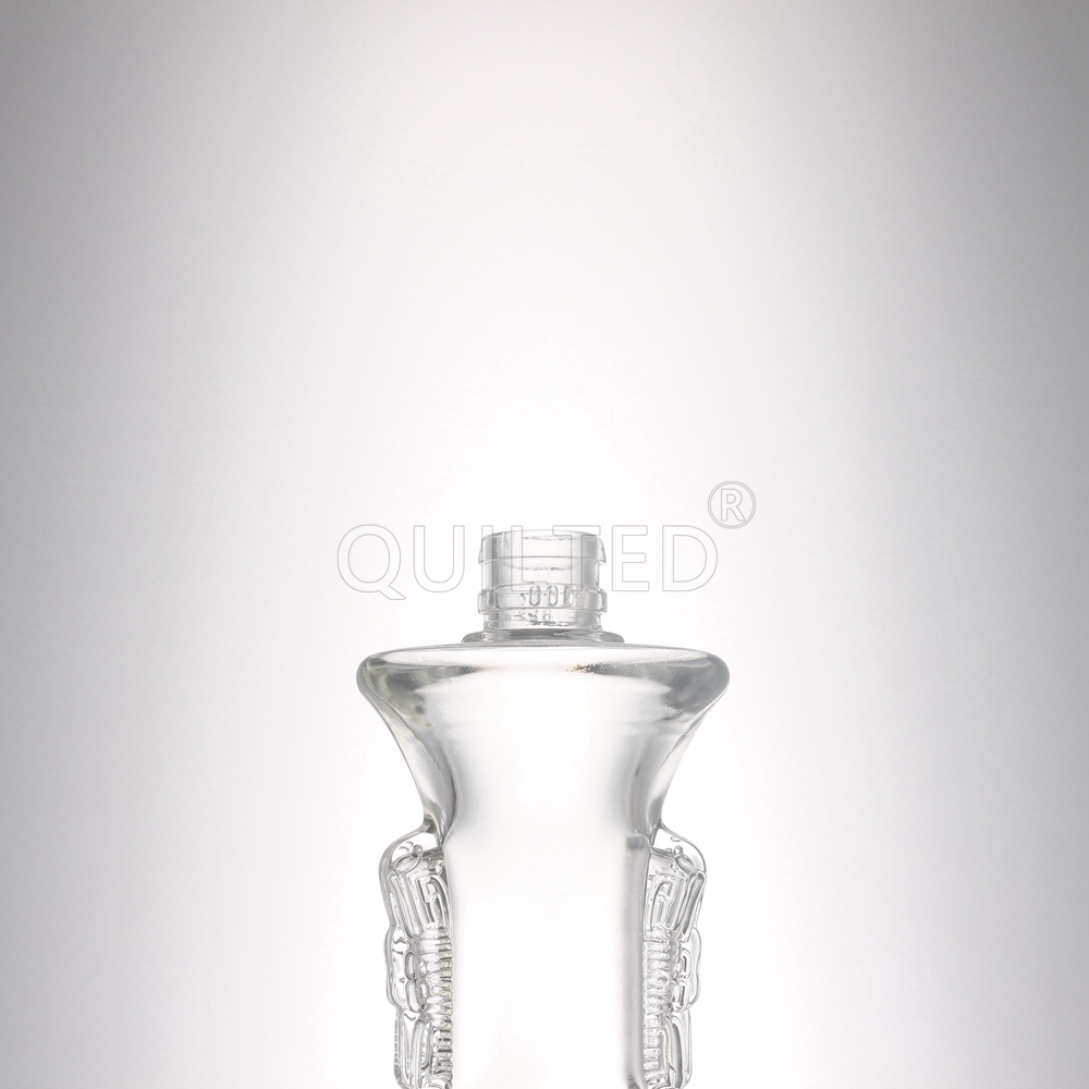 Wholesale Design Shape of lamp 600 ml liquor glass whsiky bottle Supplier, Suppliers