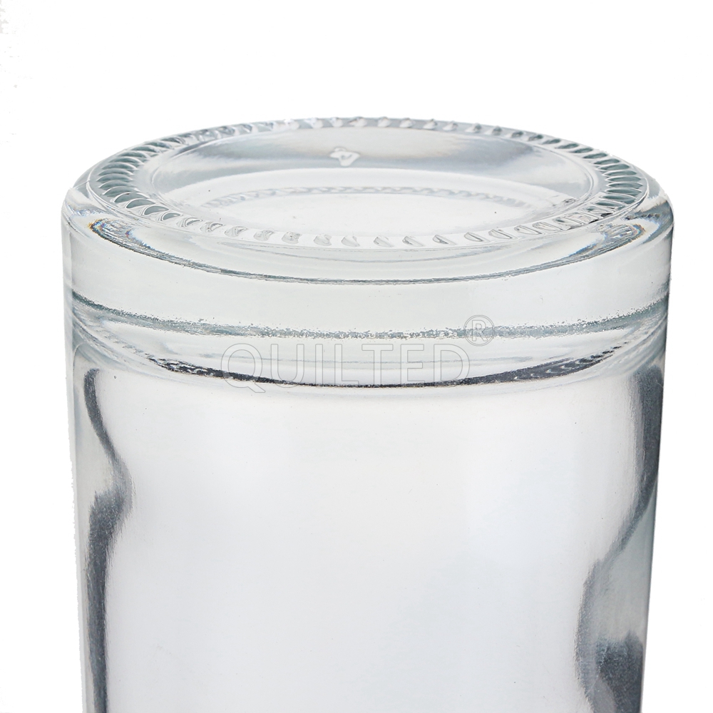 China Clear 700 ml round liquor glass vodka bottle with lid  Manufacturer, Suppliers