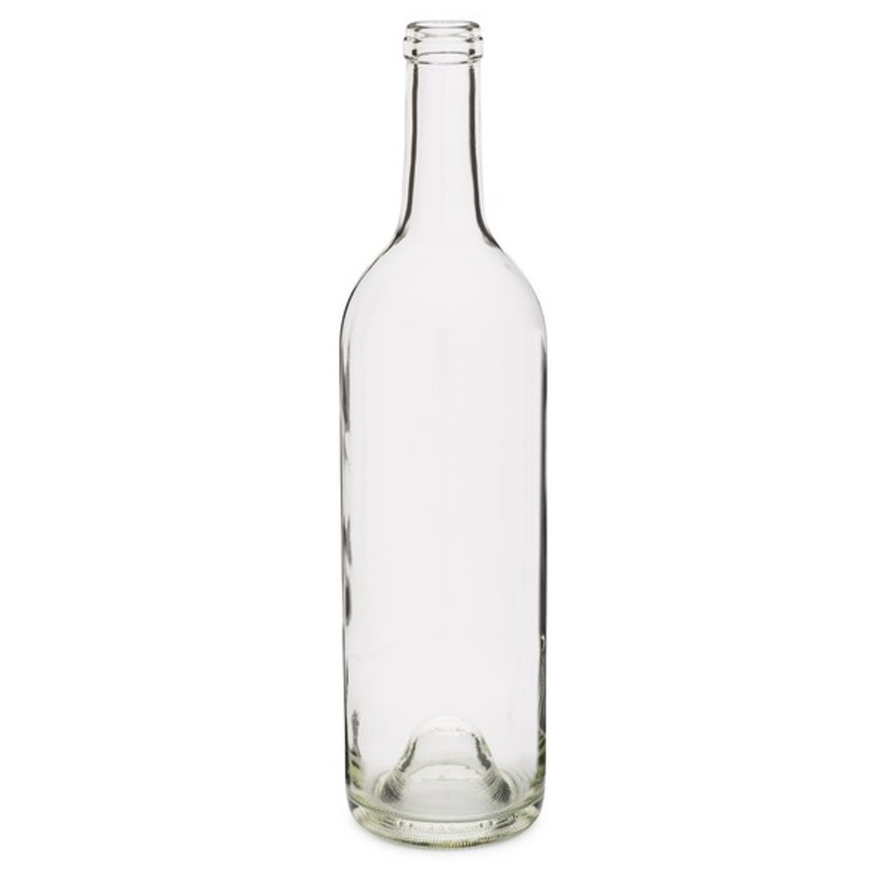 Wholesale Bordeaux/Claret Dimpled Base Cork Finish Wine Bottles Manufacturers, Supplier
