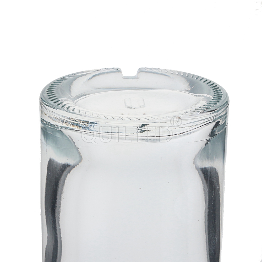 Wholesale Round shape 500 ml clear liquor glass vodka bottle Manufacturer, Supplier