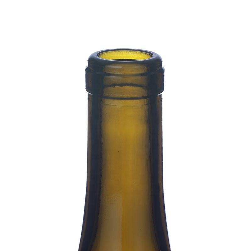 Wholesale 750ml 550g Push Up Cork Finish Burgundy Glass Bottle Manufacturers, Supplier