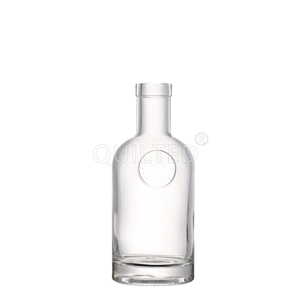 Liquor bottle glass material