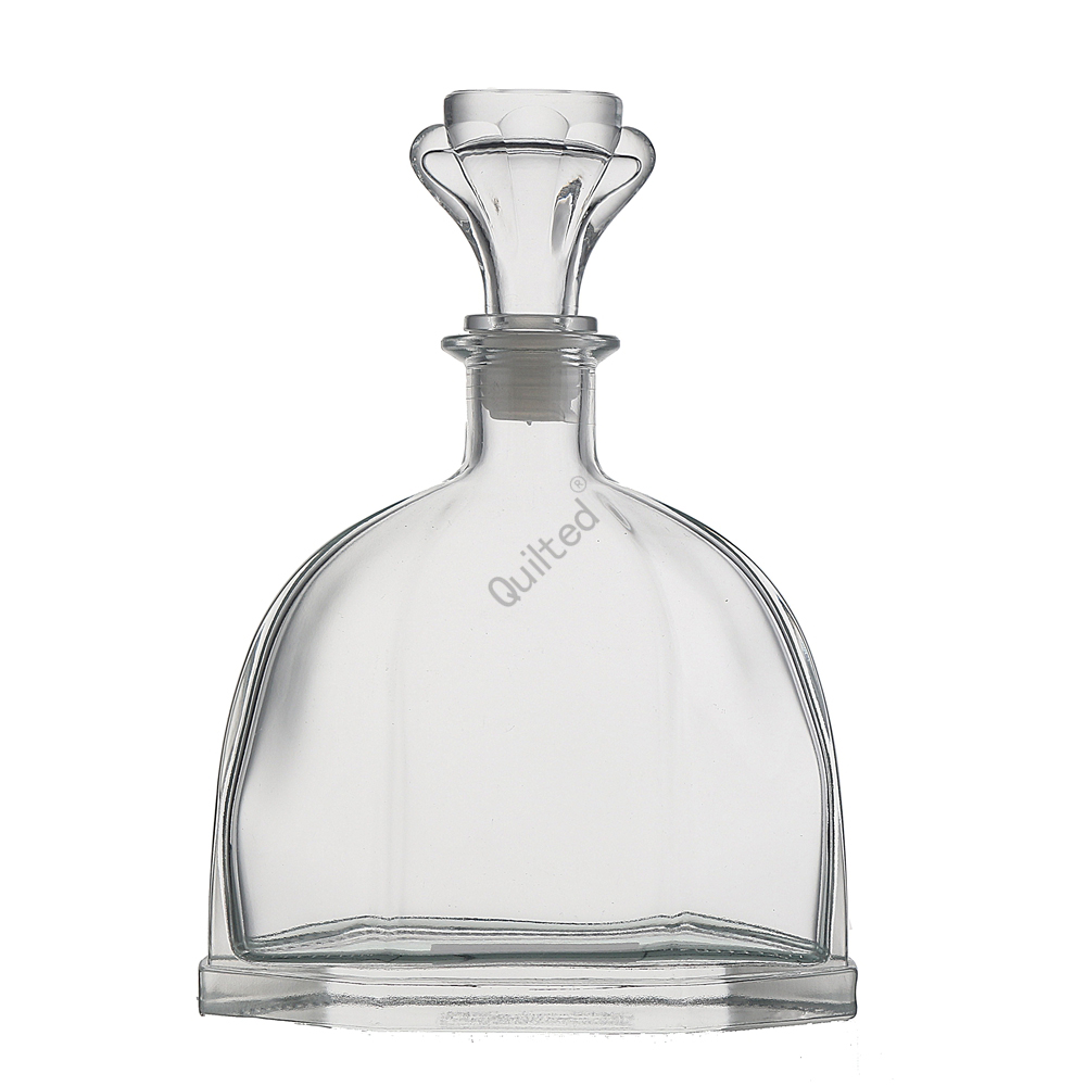 China Custom 300 ml flat liquor glass whisky bottle  Manufacturer, Suppliers