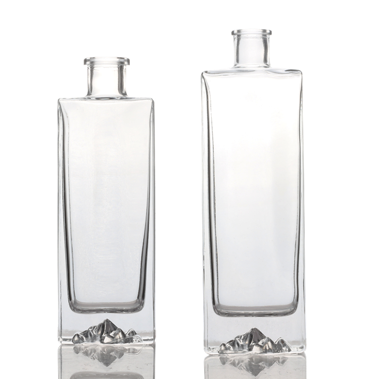 China 500ml ice berg shape liquor glass bottles  Manufacturers, Supplier